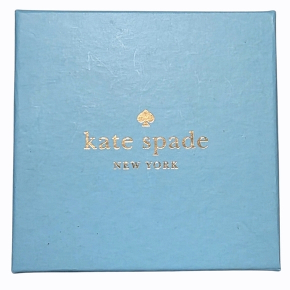 Kate Spade NIB Love List Gold Heart Necklace and Earring Set - Picture 2 of 3